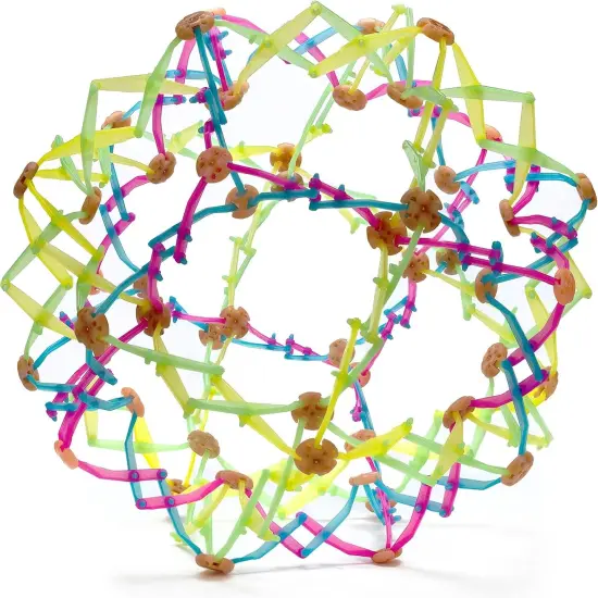 4E's Novelty Oversized Expandable Ball - Stress Balls for Adults & Kids, Calm Down Corner Supplies & ADHD {1}