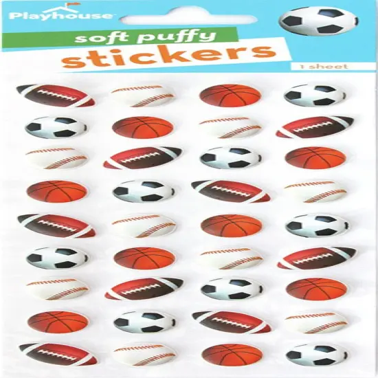 Paper House Soft Puffy Mini Mixed Sports Balls {1}