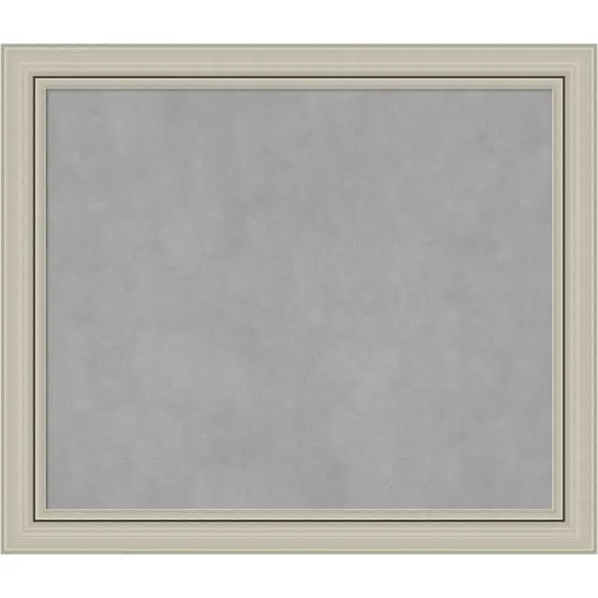 Regis Barnwood Narrow Wood Framed Magnetic Board Regis Barnwood Grey {7}