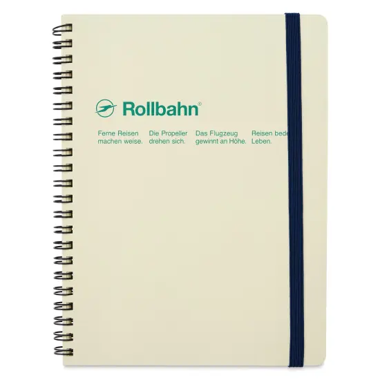 Delfonics Rollbahn Classic Spiral Notebook - Cream, A5 {1}