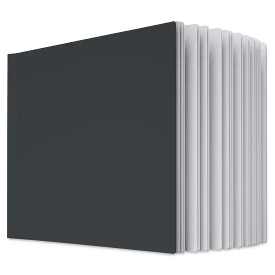 Uglybooks Perfect Bound Notebook - NO.2 Tuxedo, 5-3/4" x 8", 135 gsm, Pkg of 3 {1}
