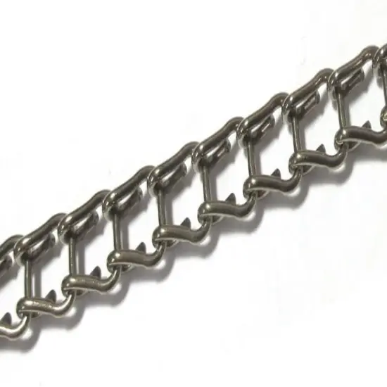 Silver Plated Stainless Steel Ladder Chain - 5ft. {1}