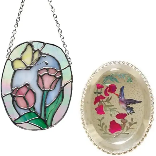 Silver Plated Stainless Steel Ladder Chain - 5ft. {3}