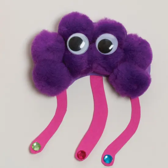 Pom Pons, Color Splash, 1", 100 Pieces {4}