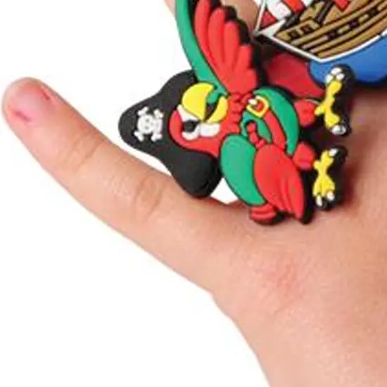 Pirate Rubber Rings Include 12 Units {3}