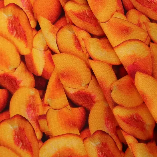 Mook Fabrics Fruit-Vegetables Cotton Fabric [45 in. Wide] - By The Yard Peaches {2}