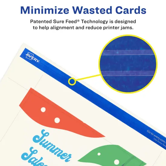 Avery 6" x 9" Rectangle, Matte Ivory Postcards {4}