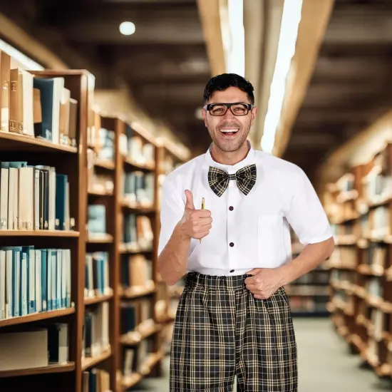 Adult Nerd Costume {6}