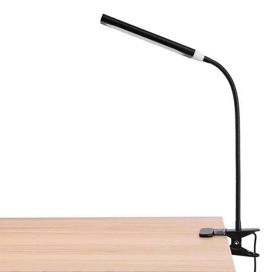 LED Desk Lamp Gooseneck Adjustable Lamp with Clamp Eye-Caring Reading Desk Light {2}