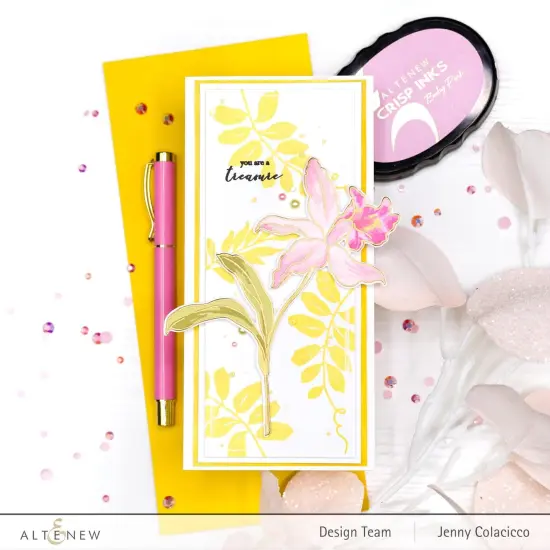 Build-A-Flower: Laelia Layering Stamp & Die Set {5}
