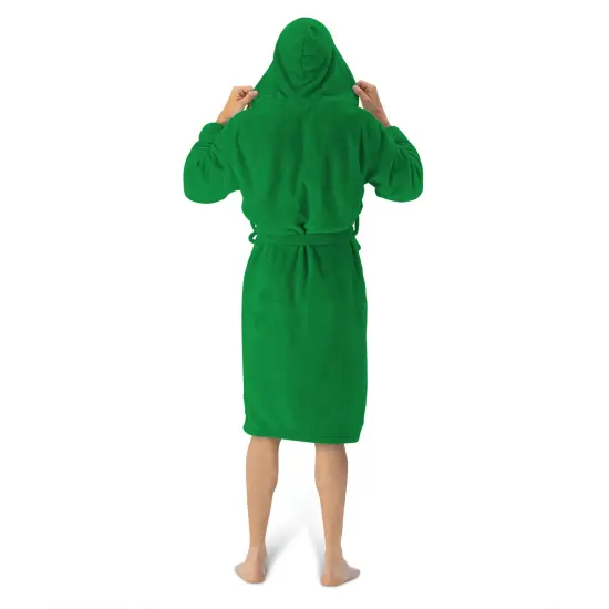 Boston Celtics NBA Hooded Silk Touch Bath Robe 26&times;47 Inches {3}