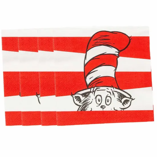 Dr. Seuss&trade; Birthday Beverage Napkins 16 Pc. {4}