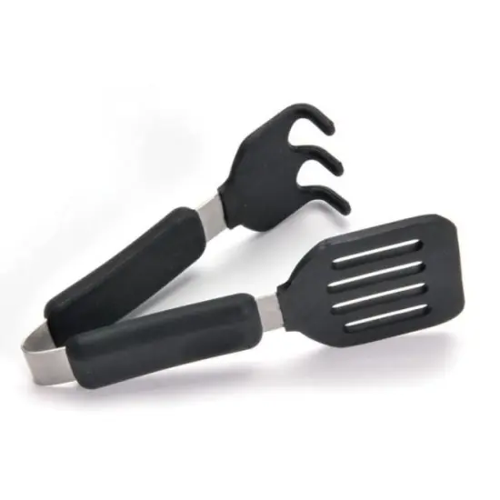 Norpro 6" Grip-EZ Non-Slip Grab and Lift Tongs - Great for Waffles {1}