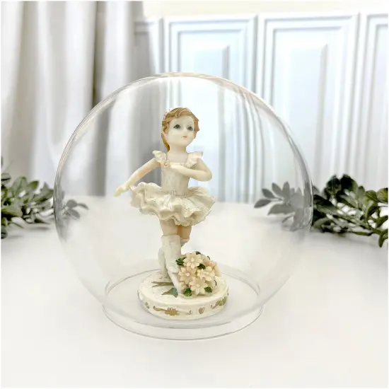 Plymor 5" x 6" Glass Display Dome Globe Cloche (no Base) {3}
