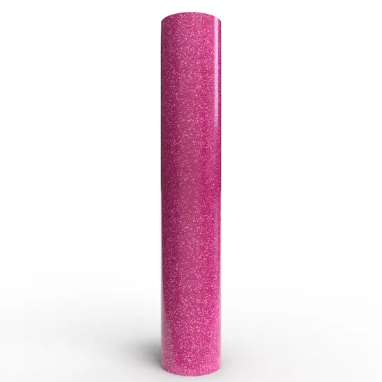 Siser&reg; EasyPSV&reg; Glitter Permanent Adhesive Vinyl by Avery Dennison&reg;, 12" x 60" Pink Flirt {1}