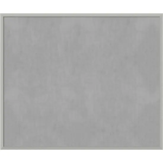 Shiplap White Narrow Wood Framed Magnetic Board {1}