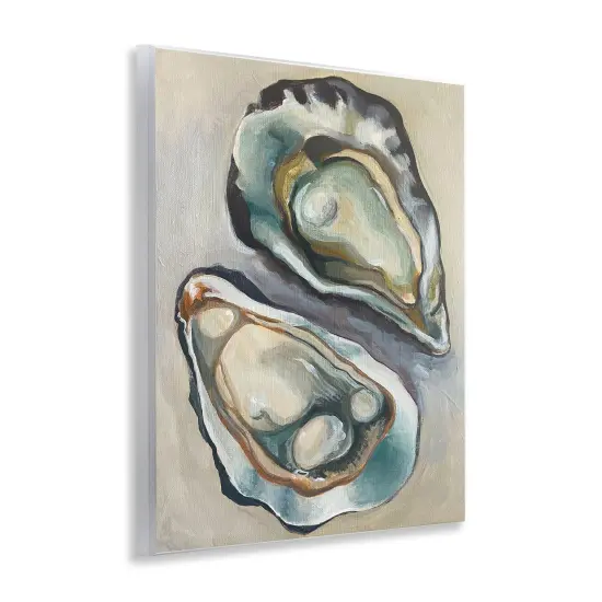 Stupell Industries Nautical Oyster Duo Wall Plaque Art Design by Daphne Polselli {3}