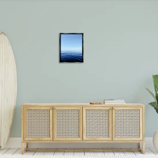 Stupell Industries Cool Blue Ocean Ripples Floating Frame Design by Kali Wilson {2}