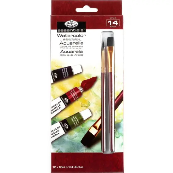 WAT Series | Watercolor Paint Packs with Brushes - 12 ml {2}