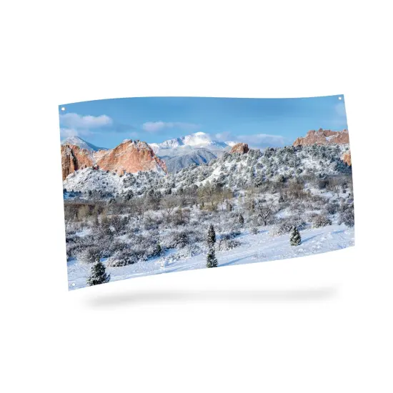 My Village Background Cloth - Colorado {1}