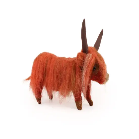 Felting Kit -Highland Cow Small Kit Needle Felting Kit {2}