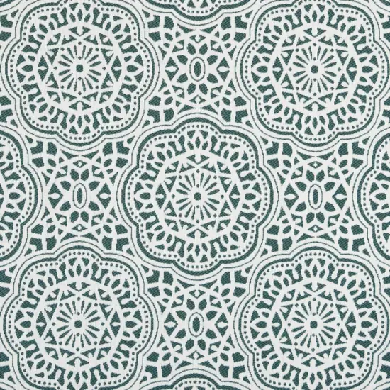 Caribbean - Aqua & Teal Abstract & Geometric,Global Upholstery Fabric 54 Inches" {1}