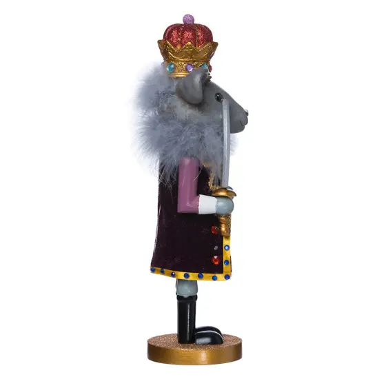 12" Nutcrackers&trade; Mouse King Nutcracker &ndash; Classic Christmas Decoration {4}