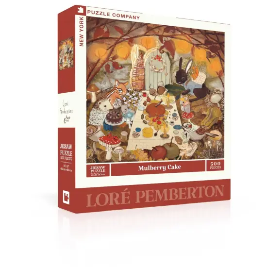 New York Puzzle Company Mulberry Cake 500 Piece Piece Jigsaw Puzzle {2}