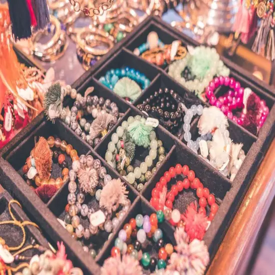 Indian Agate 8mm Natural Stone Beads Round Loose Gemstone Stone Beads for DIY Bracelet Necklace Earrings Jewelry Making Polishing Genuine Real Stone Beading Crystal 96PCS 2 Strand 32" {2}