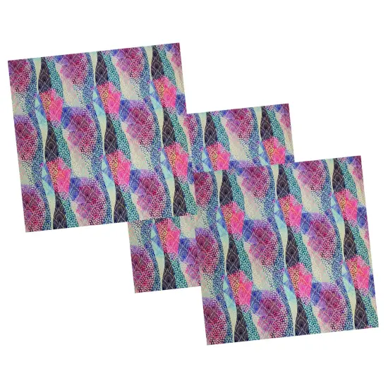 Fun Mandala Printed Spandex Fabric {5}