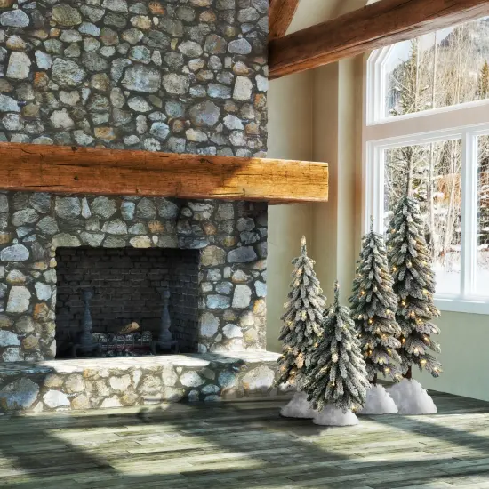Haute Decor Alpine Christmas Trees - Available in 4 Sizes {5}