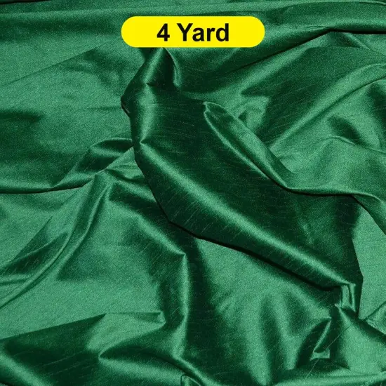 Polyester Silk Fabric Faux Silk 54" Wide Flag Green {1}