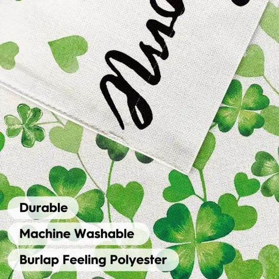 St. Patrick's Day Welcome Garden Flag &ndash; 12x18 Inch, Double-Sided {5}