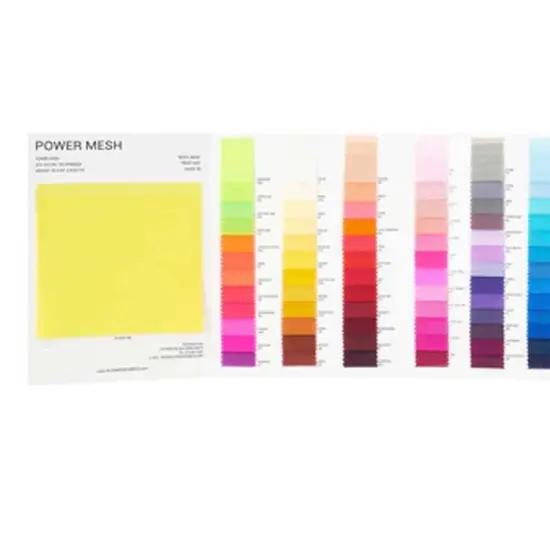 Power Mesh Color Card {3}