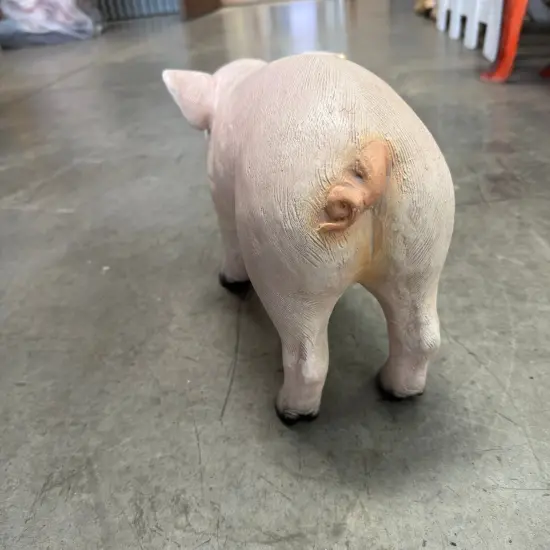 New Born Pig Life Size Statue {5}
