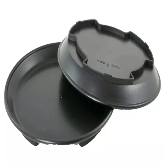 2 x Round Black Plastic Humidity / Drip Tray for Bonsai Tree - 7"X 7"X 1" {3}