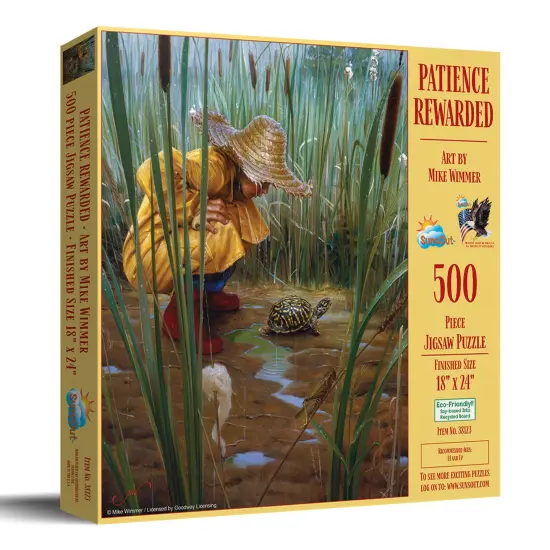 Sunsout Patience Rewarded 500 pc Jigsaw Puzzle 38123 {2}
