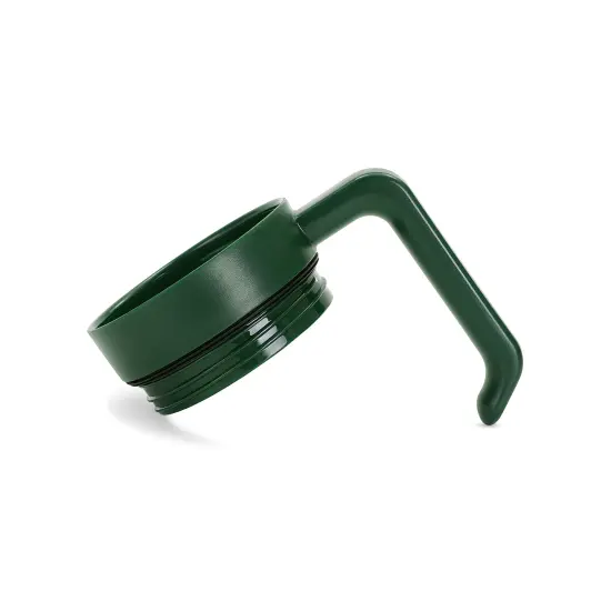 MakerFlo Tumbler Handle for 30oz & 40oz Tumblers &ndash; Twist-On, Twist-Off Craft Accessory, Ergonomic Grip, Leak-Proof Lid, Ideal for Craft and Personalization - Epoxy Green {2}