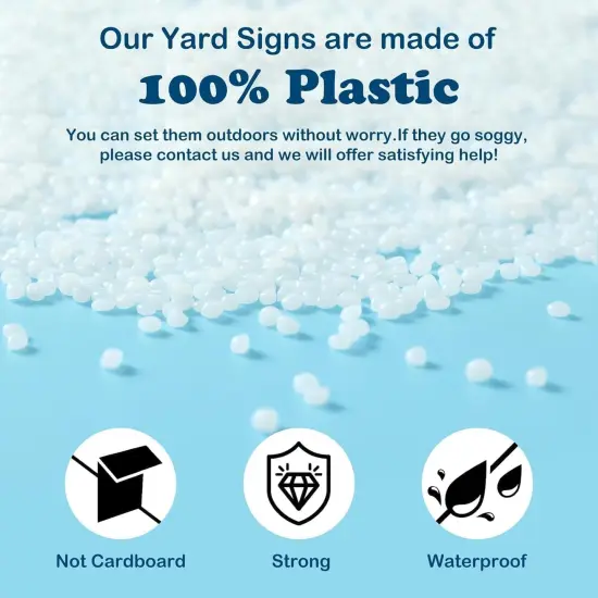 2 PCS Large Easter Decorations Outdoor Easter Yard Signs Easter Yard Decorations Outdoor with Metal Stakes {4}