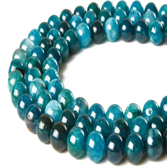 100pcs 6mm Apatite Beads Natural Gemstone Beads Round Loose Beads for Jewelry Making {3}
