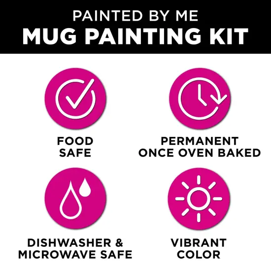 Tulip Painted by Me Buds & Blossoms 4-Pc. Mug Kit {4}