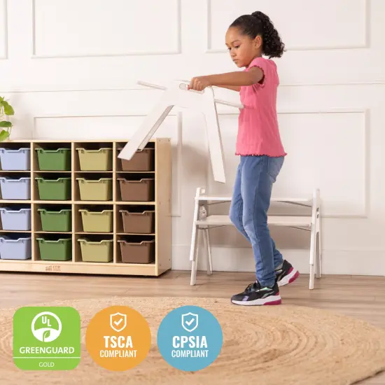 Table2Go, Lap Desk White Wash {6}