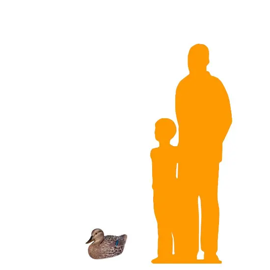 Female Mallard Duck Statue {2}