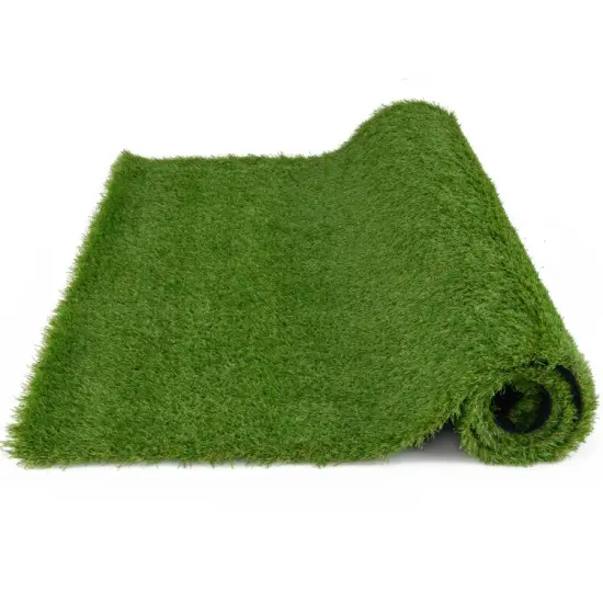 Indoor Outdoor Synthetic Turf Mat with Drainage Holes {1}