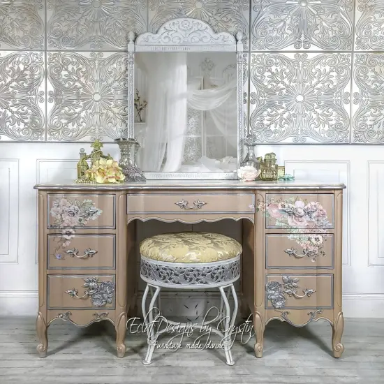 24 RedesignDecorTransfers&reg;-PureLightFloral-totalsheetsize24inx35in,cutinto3sheets rub-ons {5}