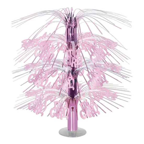 6 Pack Bulk It's A Girl! Cascade Centerpiece {1}
