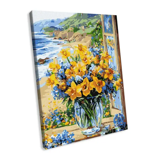Painting by Numbers kit The flower coast KHO3301 {1}