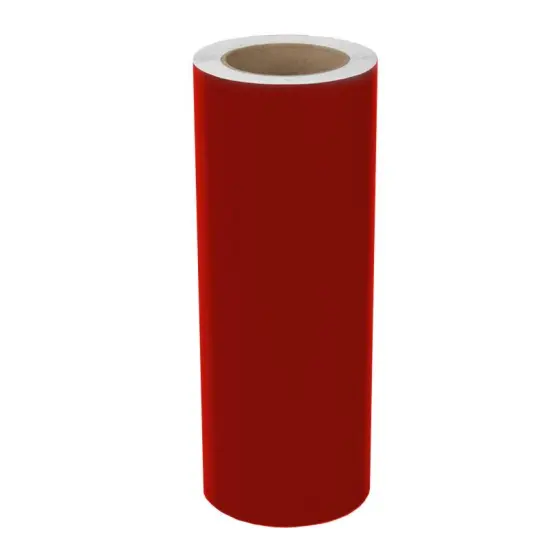 Silhouette 12" x 75' Glossy Permanent Vinyl Red {1}