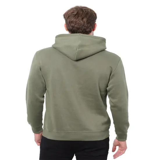 Threadfast Apparel&reg;Unisex Epic Fleece Pullover Hooded Sweatshirt MILITARY GREEN {2}