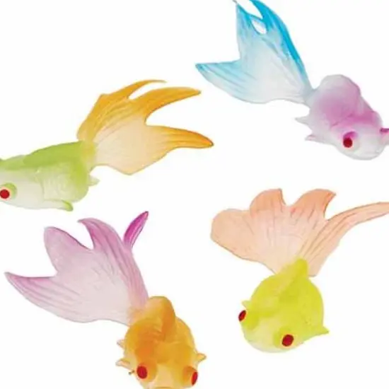 Glow In The Dark Goldfish Include 12 Units {2}